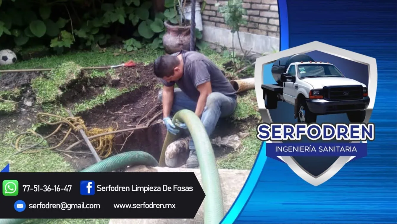 Servicio de succión con manguera